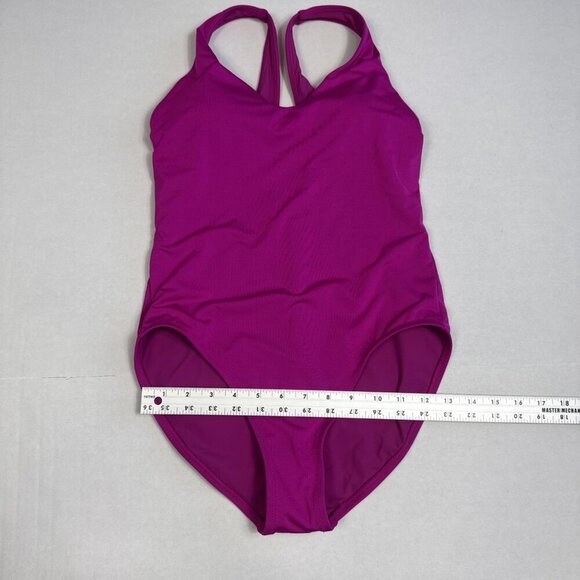 Athleta Women's S 1-Piece Swimsuit Pink EUC - Picture 3 of 8
